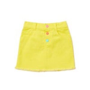 Garanimals Toddler Girls' Solid Twill Skirt, Color: Power Yellow, Size: 4T